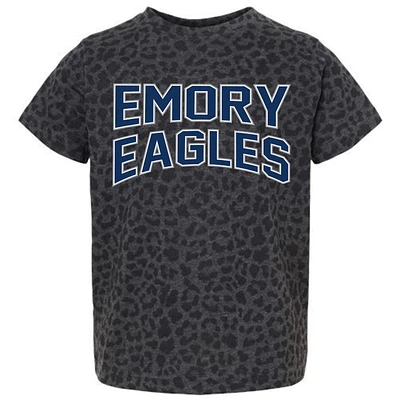 Youth Gameday Couture Leopard Emory Eagles Fan Favorite T-Shirt