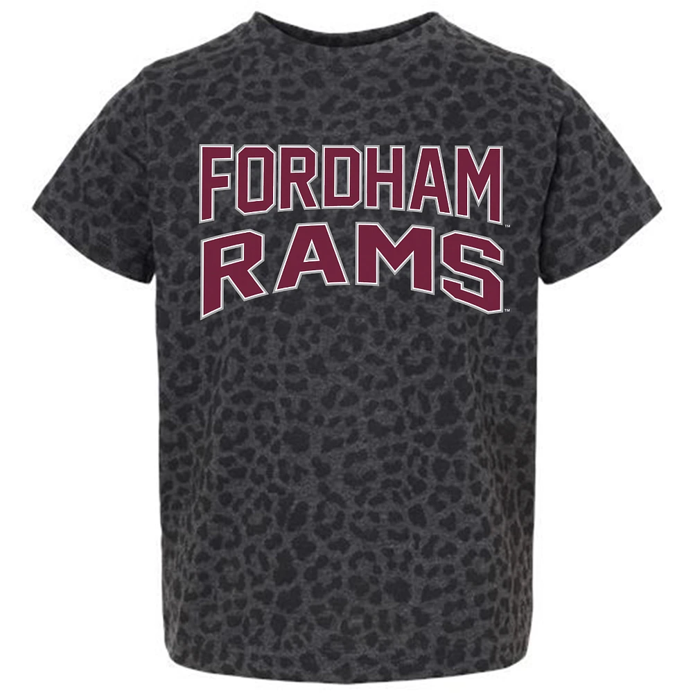 Youth Gameday Couture Leopard Fordham Rams Fan Favorite T-Shirt