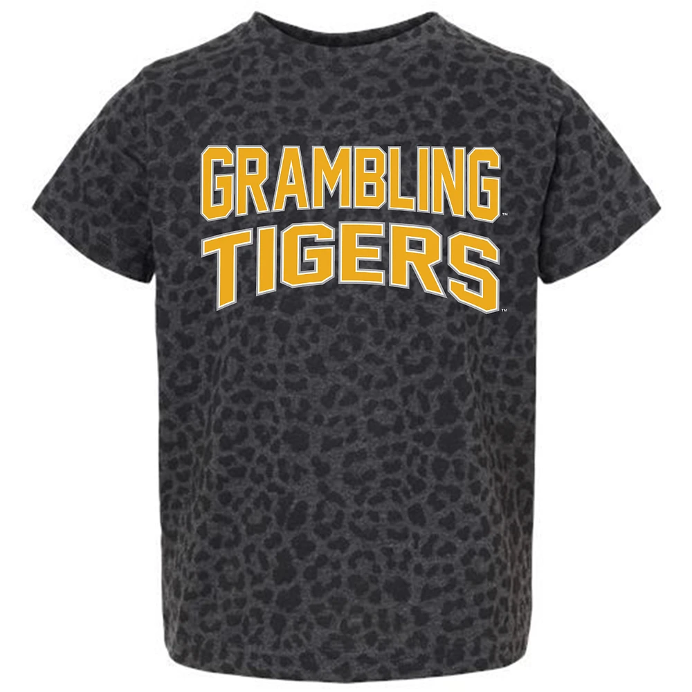 Youth Gameday Couture Leopard Grambling Tigers Fan Favorite T-Shirt
