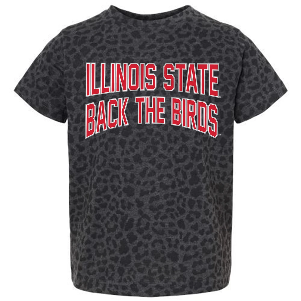 Youth Gameday Couture Leopard Illinois State Redbirds Fan Favorite T-Shirt