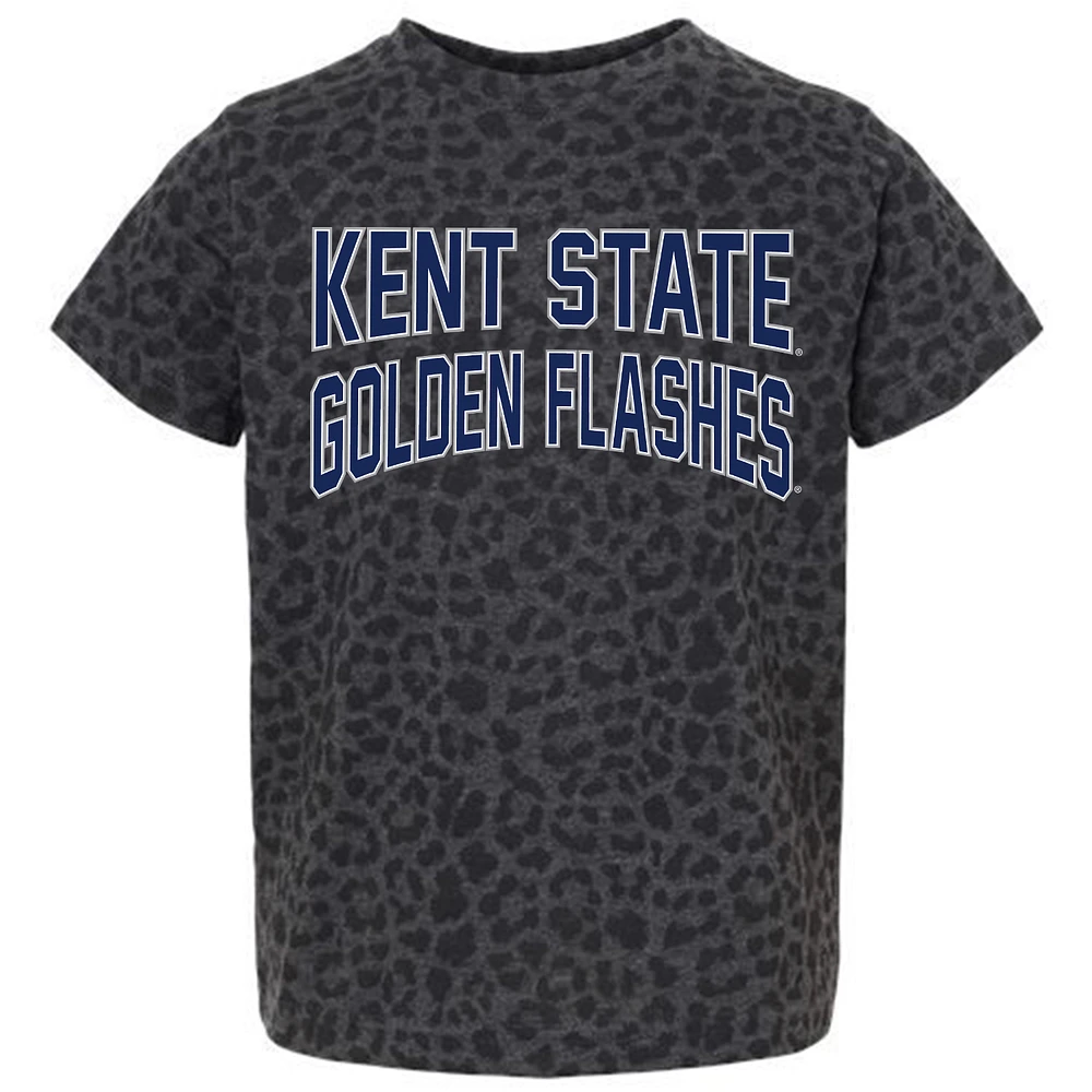 Youth Gameday Couture Leopard Kent State Golden Flashes Fan Favorite T-Shirt