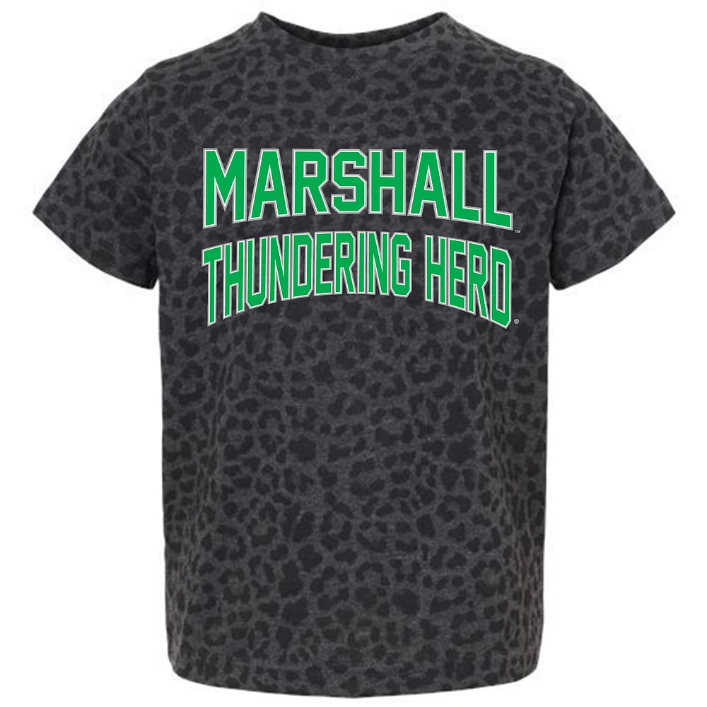 Youth Gameday Couture Leopard Marshall Thundering Herd Fan Favorite T-Shirt