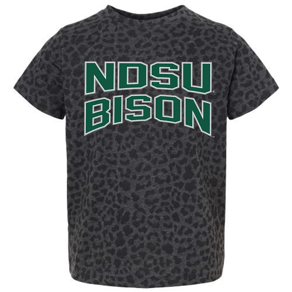 Youth Gameday Couture Leopard NDSU Bison Fan Favorite T-Shirt