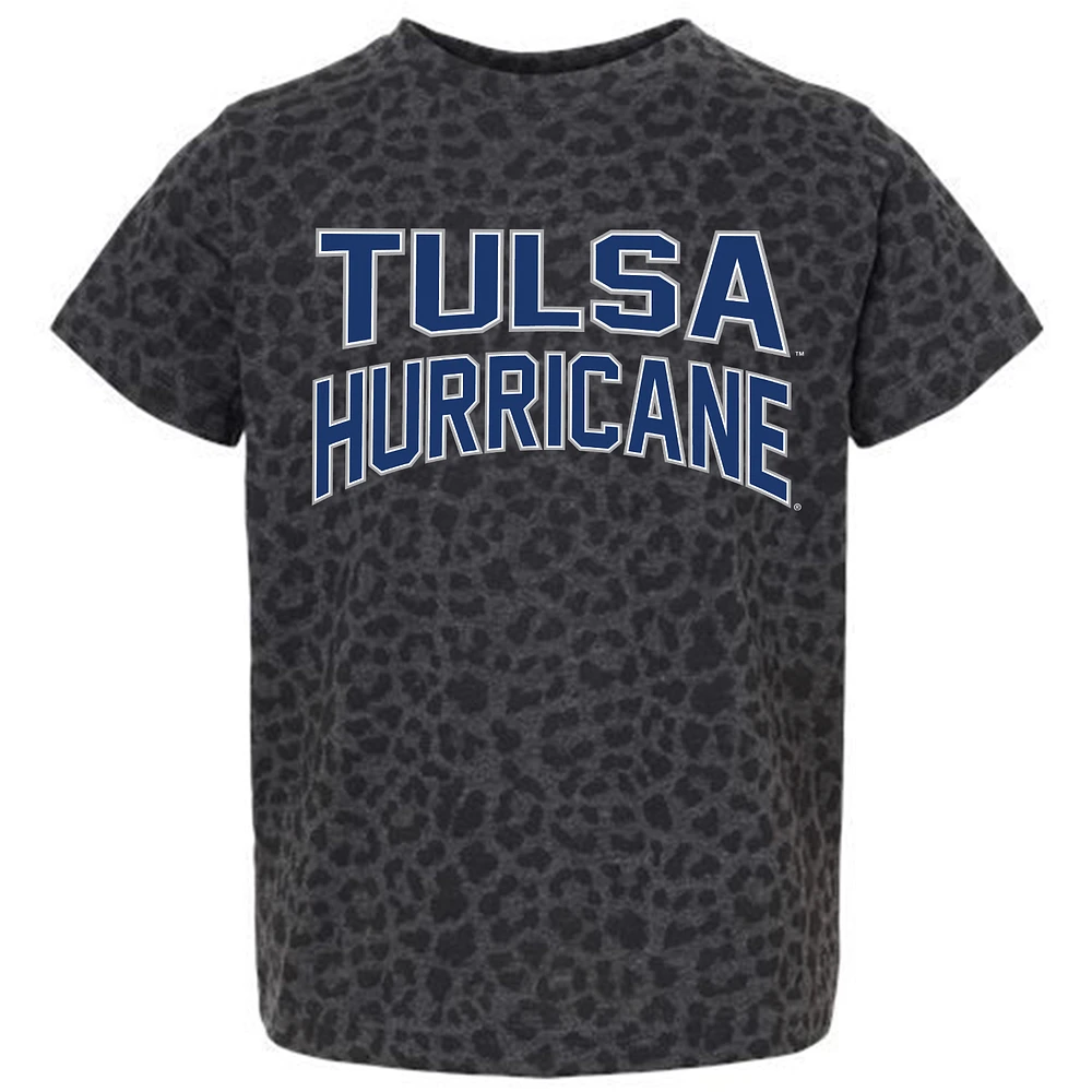 Youth Gameday Couture Leopard Tulsa Golden Hurricane Fan Favorite T-Shirt