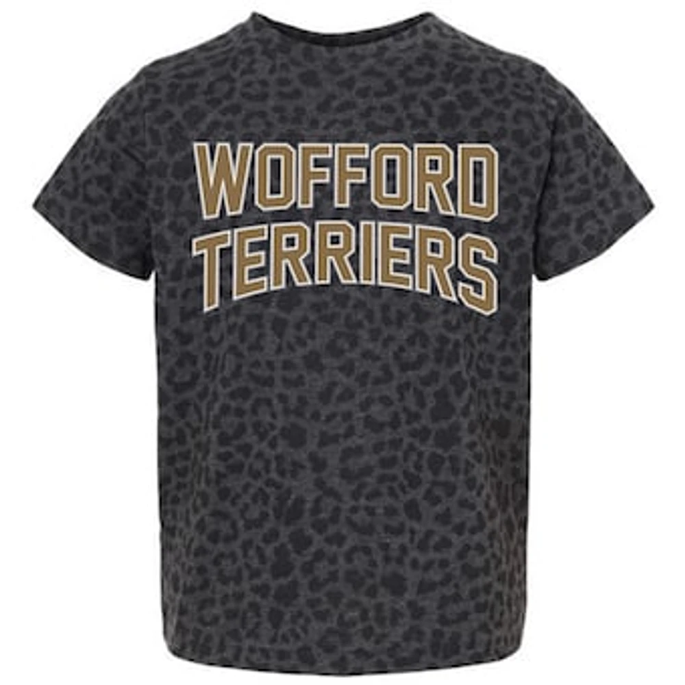 Youth Gameday Couture Leopard Wofford Terriers Fan Favorite T-Shirt