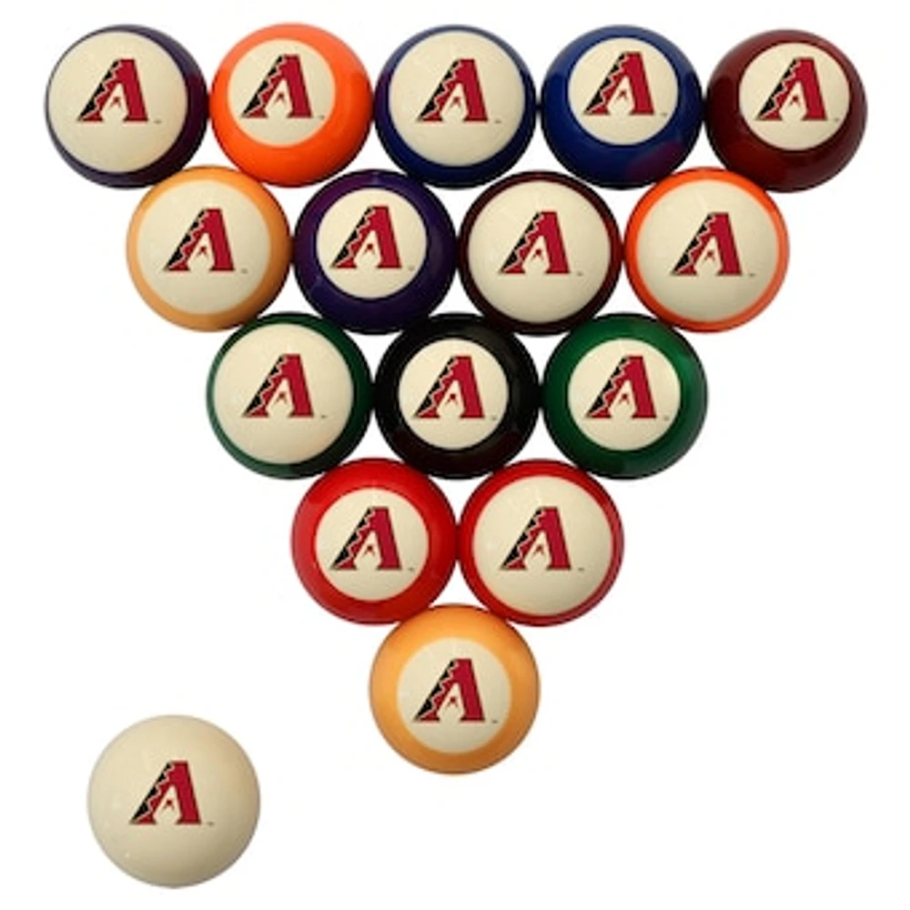 Imperial Cream Arizona Diamondbacks Retro Billiard Ball Set