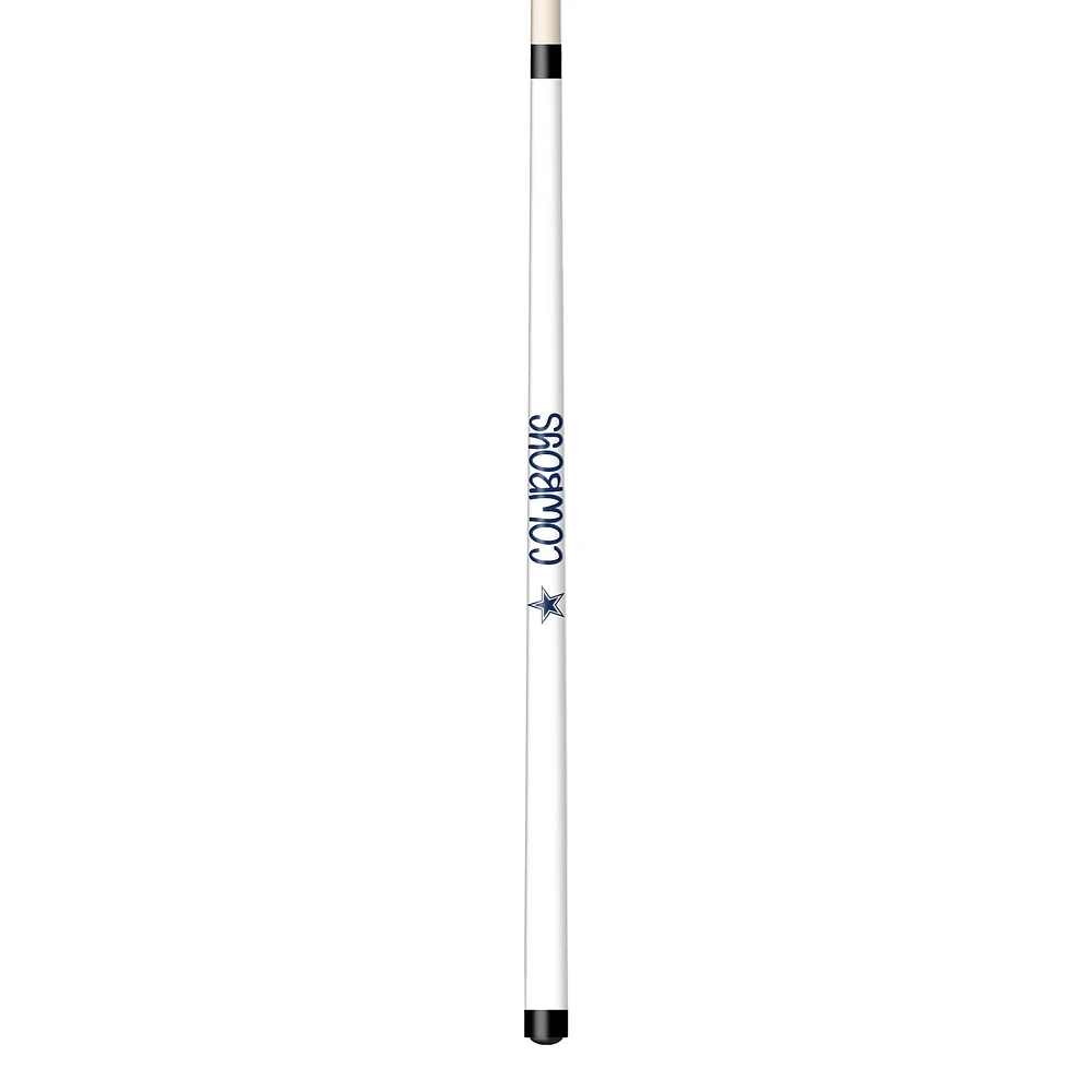 Imperial White Dallas Cowboys Short Billiard Cue