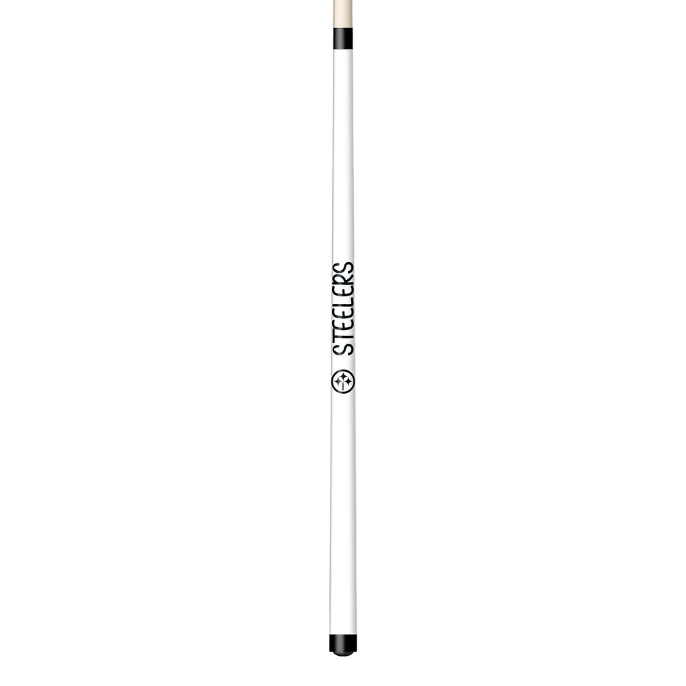 Imperial White Pittsburgh Steelers Short Billiard Cue