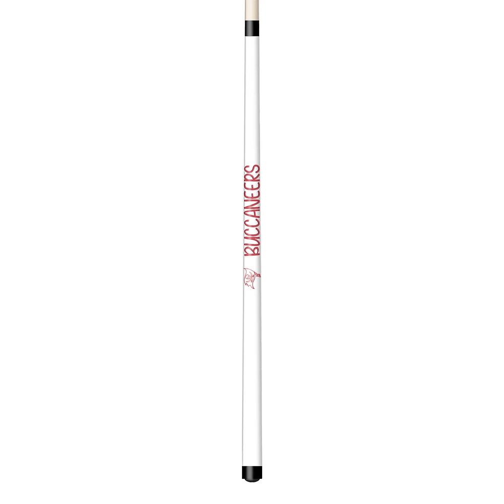 Imperial White Tampa Bay Buccaneers Short Billiard Cue