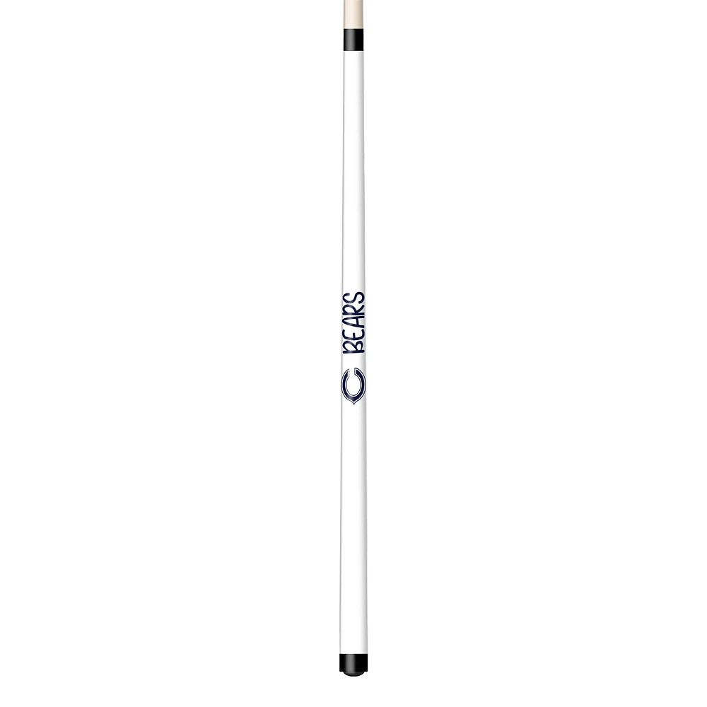 Imperial White Chicago Bears Short Billiard Cue