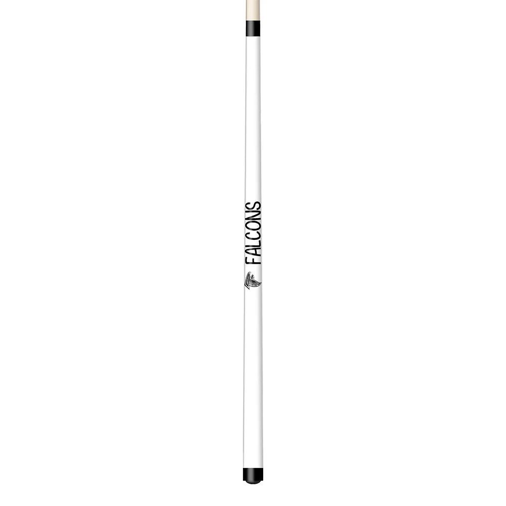 Imperial White Atlanta Falcons Short Billiard Cue