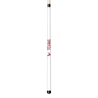 Imperial White Houston Texans Short Billiard Cue
