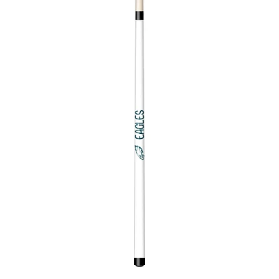 Imperial White Philadelphia Eagles Short Billiard Cue