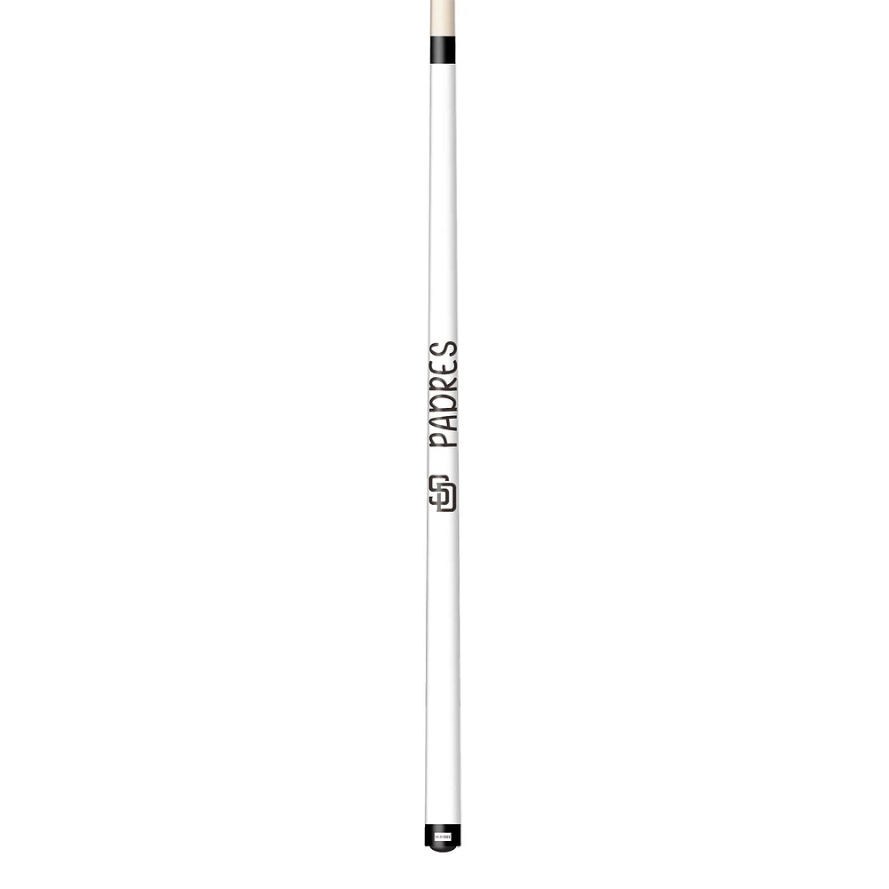 Imperial White San Diego Padres Short Billiard Cue