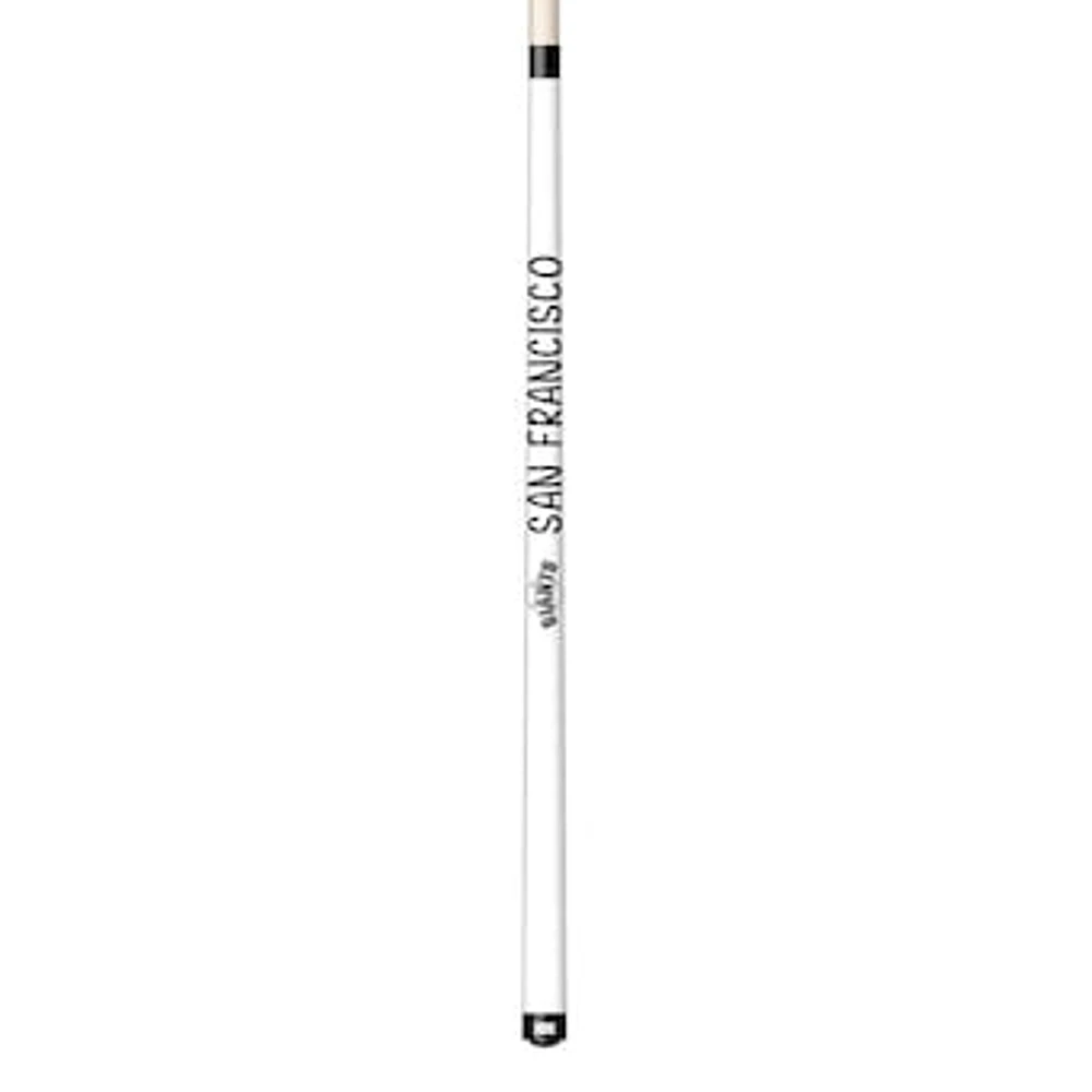 Imperial White San Francisco Giants Short Billiard Cue