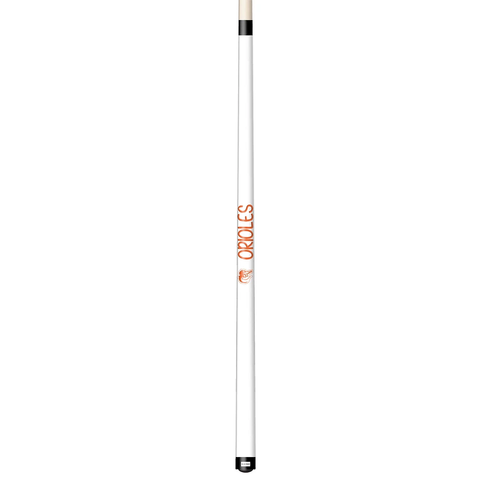 Imperial White Baltimore Orioles Short Billiard Cue