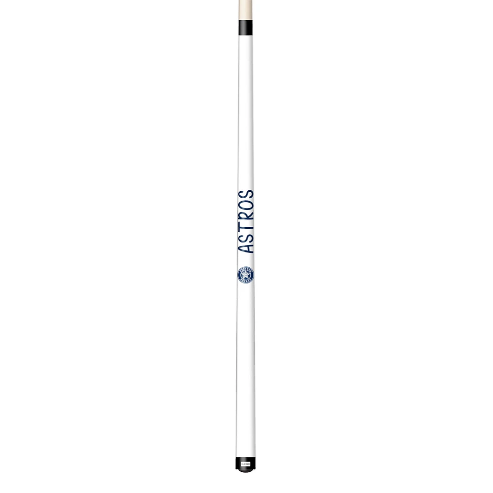 Imperial White Houston Astros Short Billiard Cue