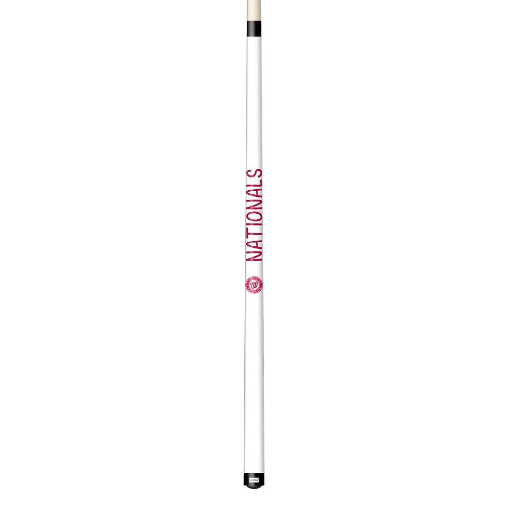Imperial White Washington Nationals Short Billiard Cue