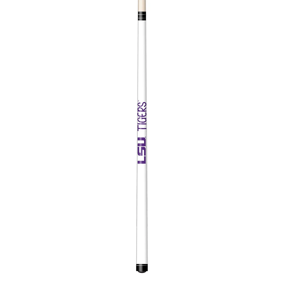 Imperial White LSU Tigers Short Billiard Cue