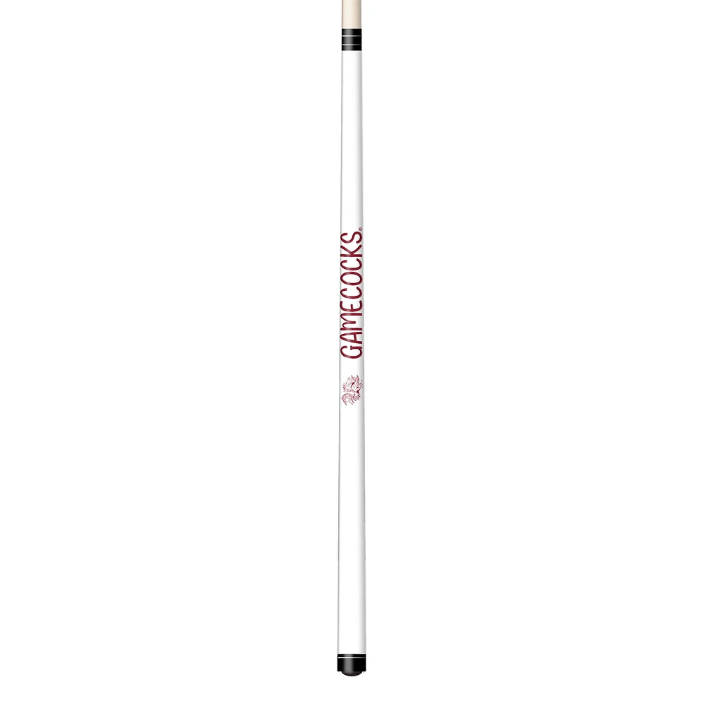 Imperial White South Carolina Gamecocks Short Billiard Cue