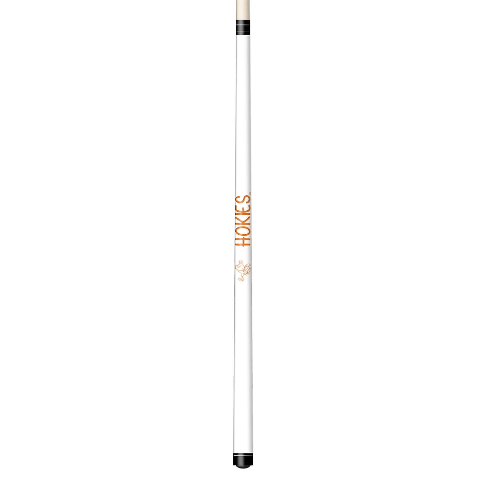 Imperial White Virginia Tech Hokies Short Billiard Cue
