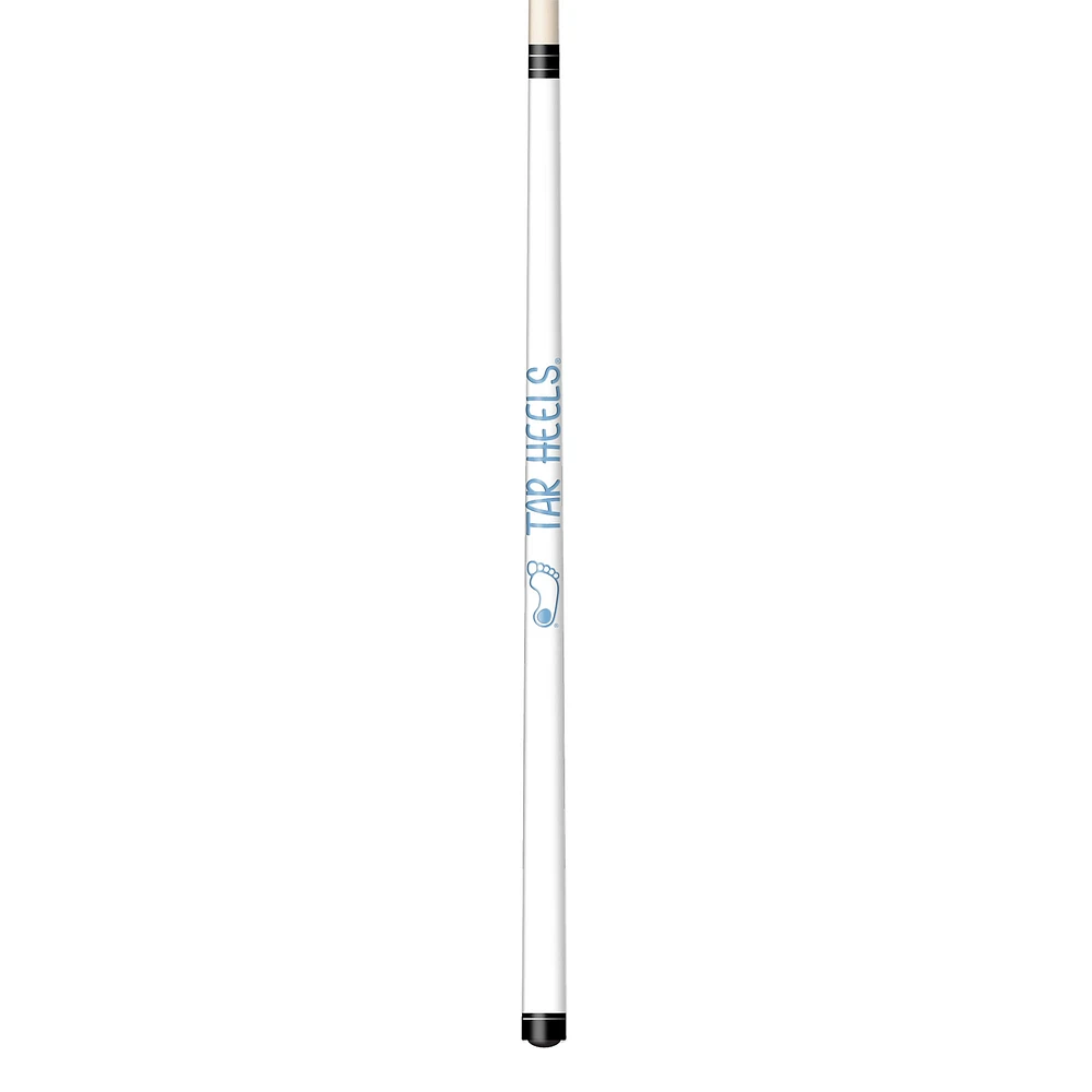 Imperial White North Carolina Tar Heels Short Billiard Cue
