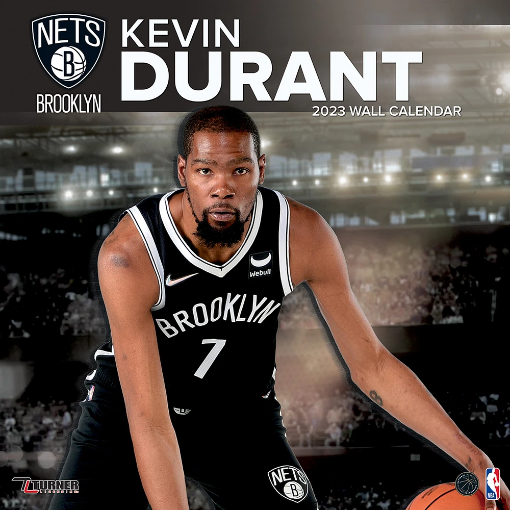 Kevin Durant Brooklyn Nets 2023 Player Calendar