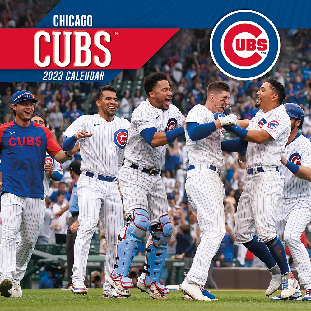 Chicago Cubs 2023 12" x 12" Team Wall Calendar