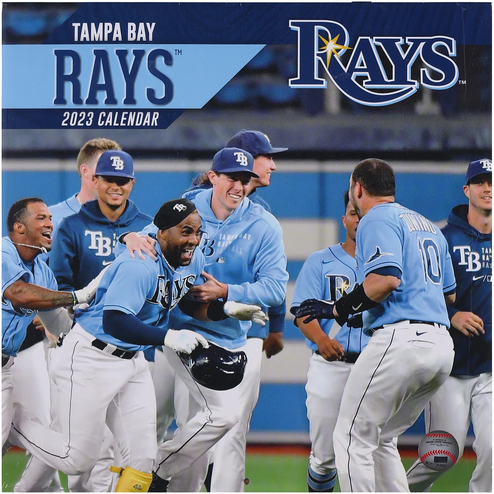 Tampa Bay Rays 2023 12" x 12" Team Wall Calendar