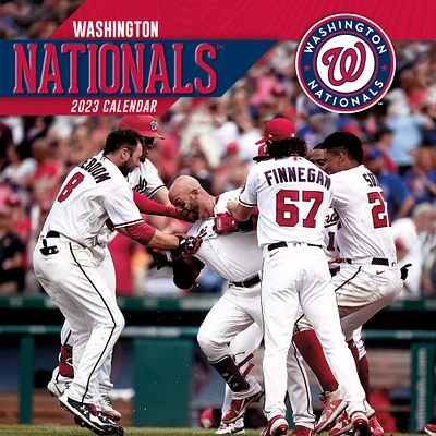 Washington Nationals 2023 12" x 12" Team Wall Calendar