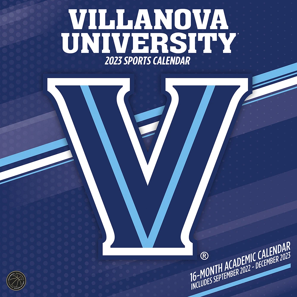 Villanova Wildcats 2023 16-Month Team Wall Calendar