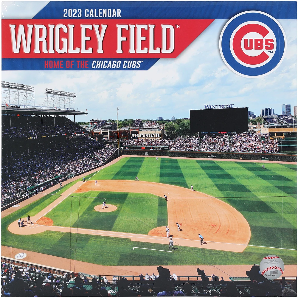 Chicago Cubs 2023 16-Month Team Wall Calendar