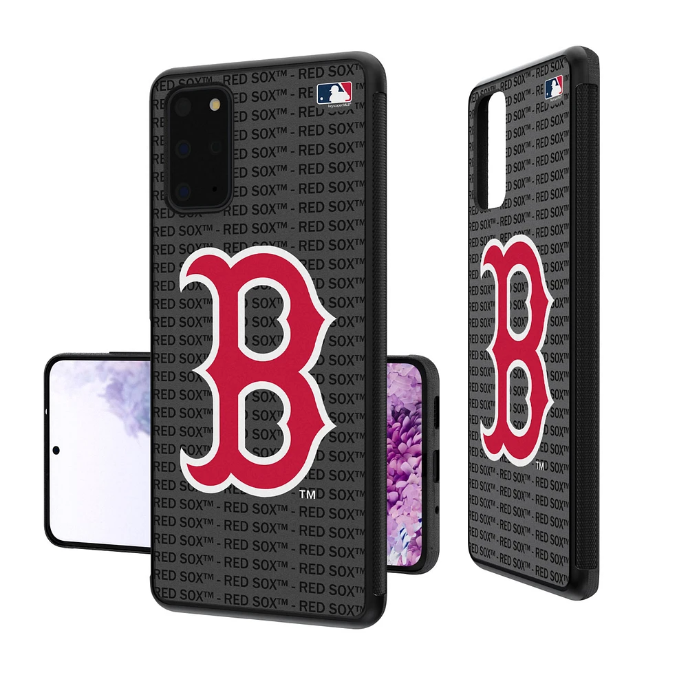 Boston Red Sox Galaxy Text Backdrop Design Bump Case