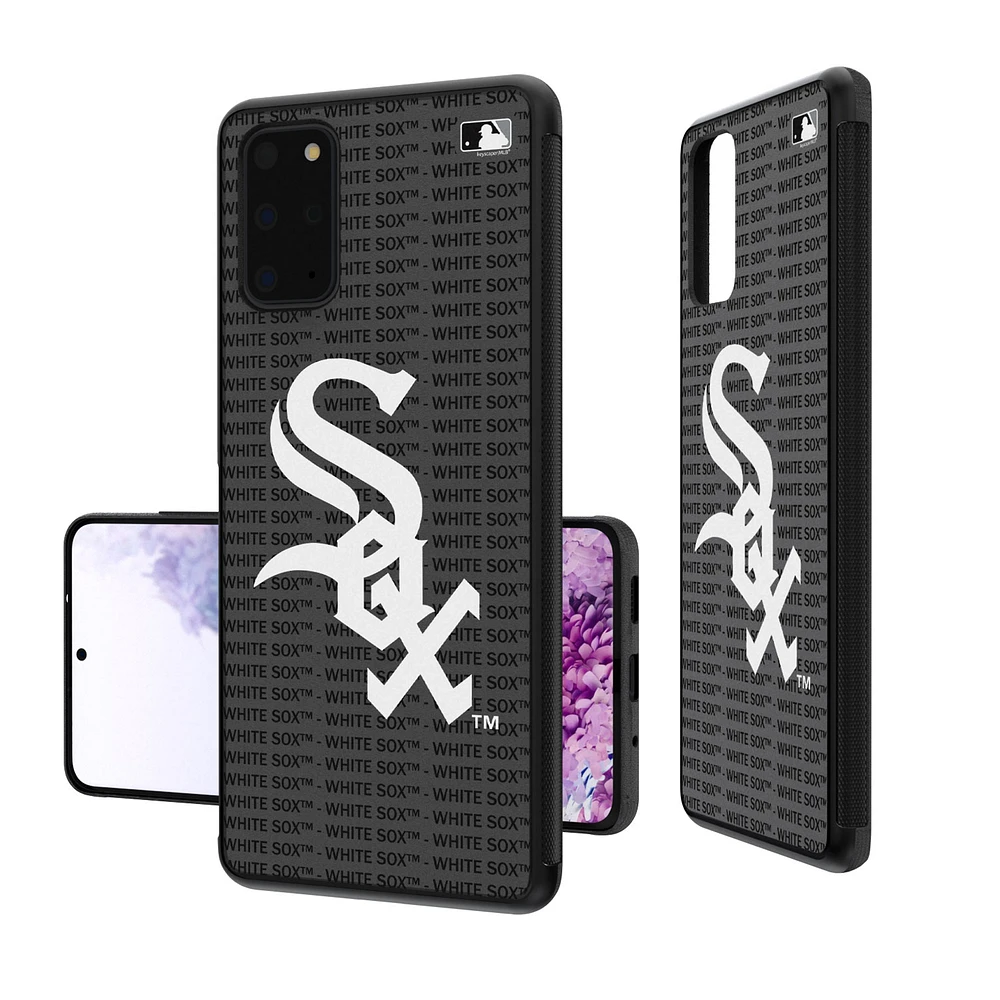 Chicago White Sox Galaxy Text Backdrop Design Bump Case
