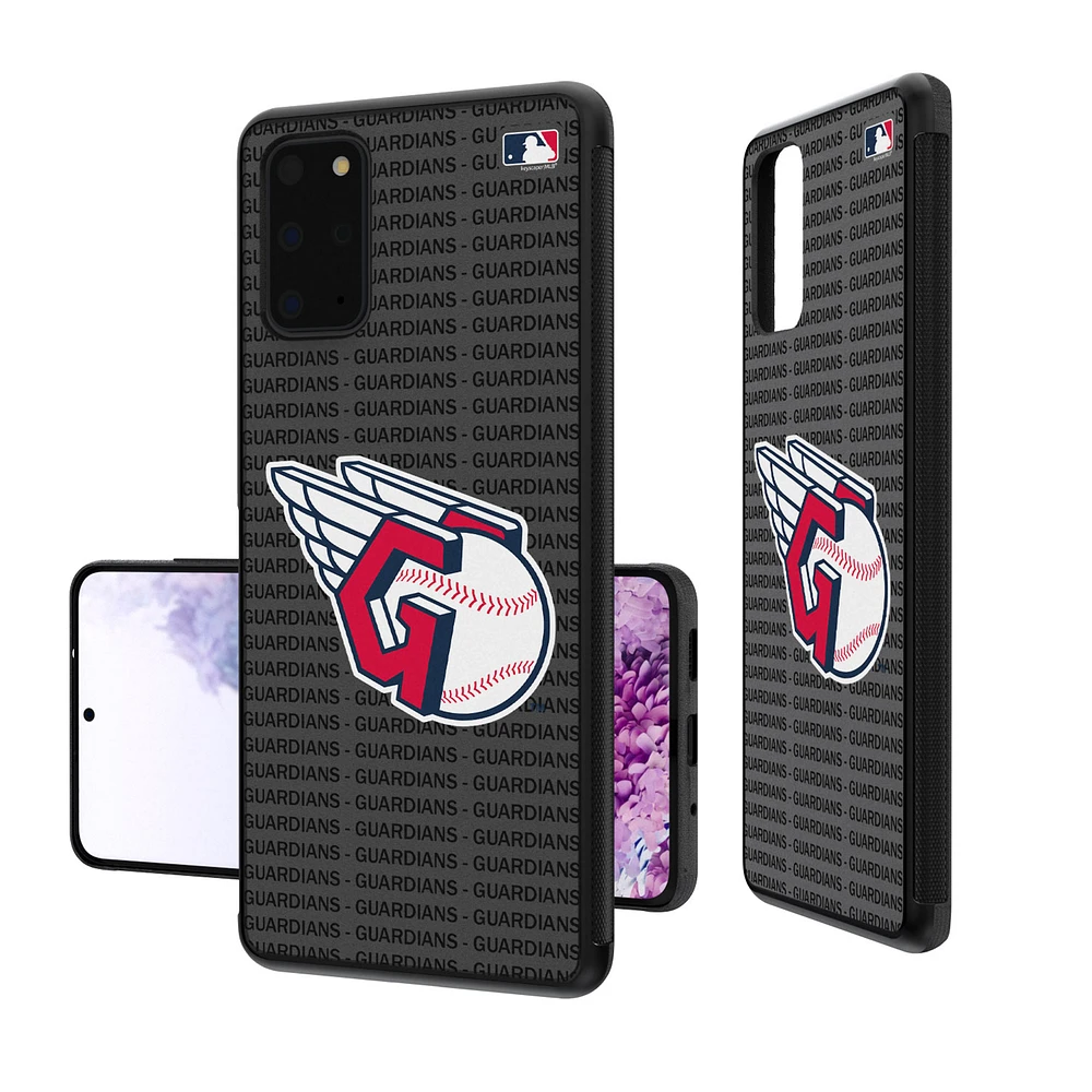 Cleveland Guardians Galaxy Text Backdrop Design Bump Case