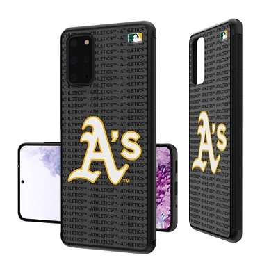 Athletics Galaxy Text Backdrop Design Bump Case