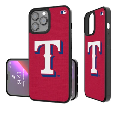 Texas Rangers Red iPhone Solid Design Bump Case