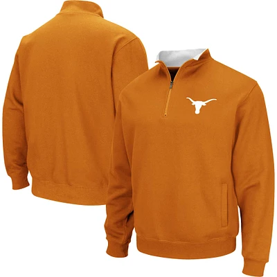 Men's Colosseum Texas Longhorns Tortugas Quarter-Zip Sweatshirt