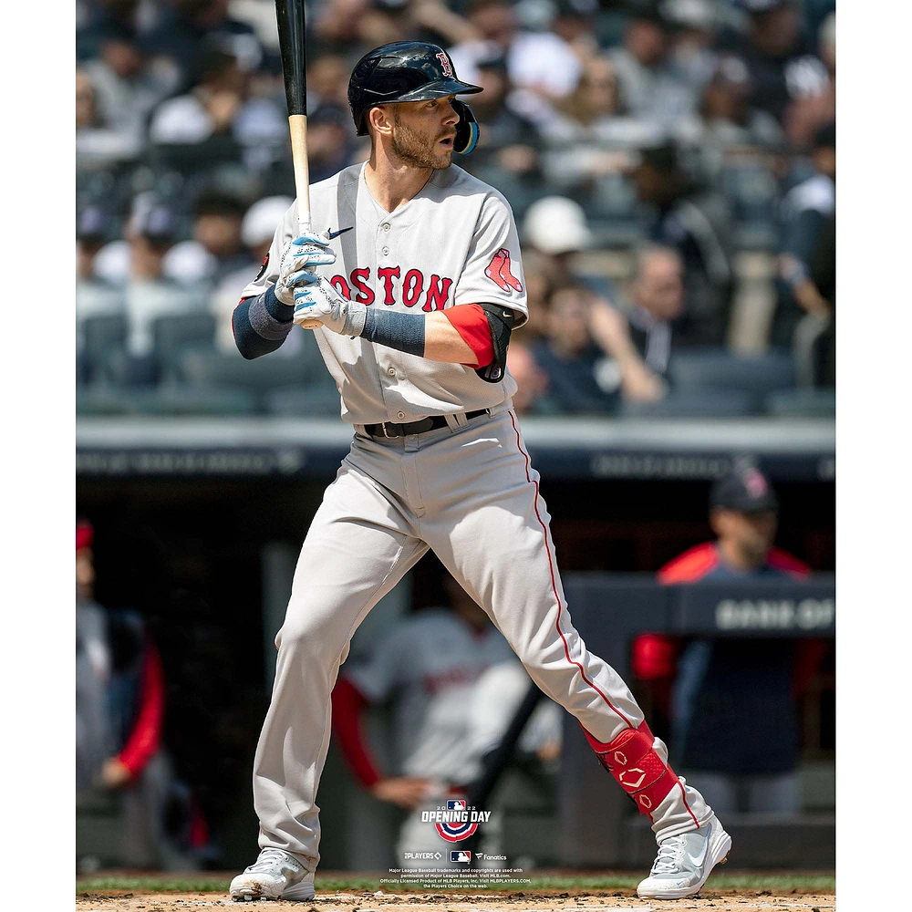 Trevor Story Boston Red Sox Unsigned Team Debut Photograph