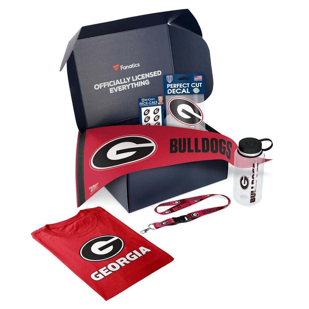 Georgia Bulldogs Fanatics Pack College Essentials Themed Gift Box - $72+ Value