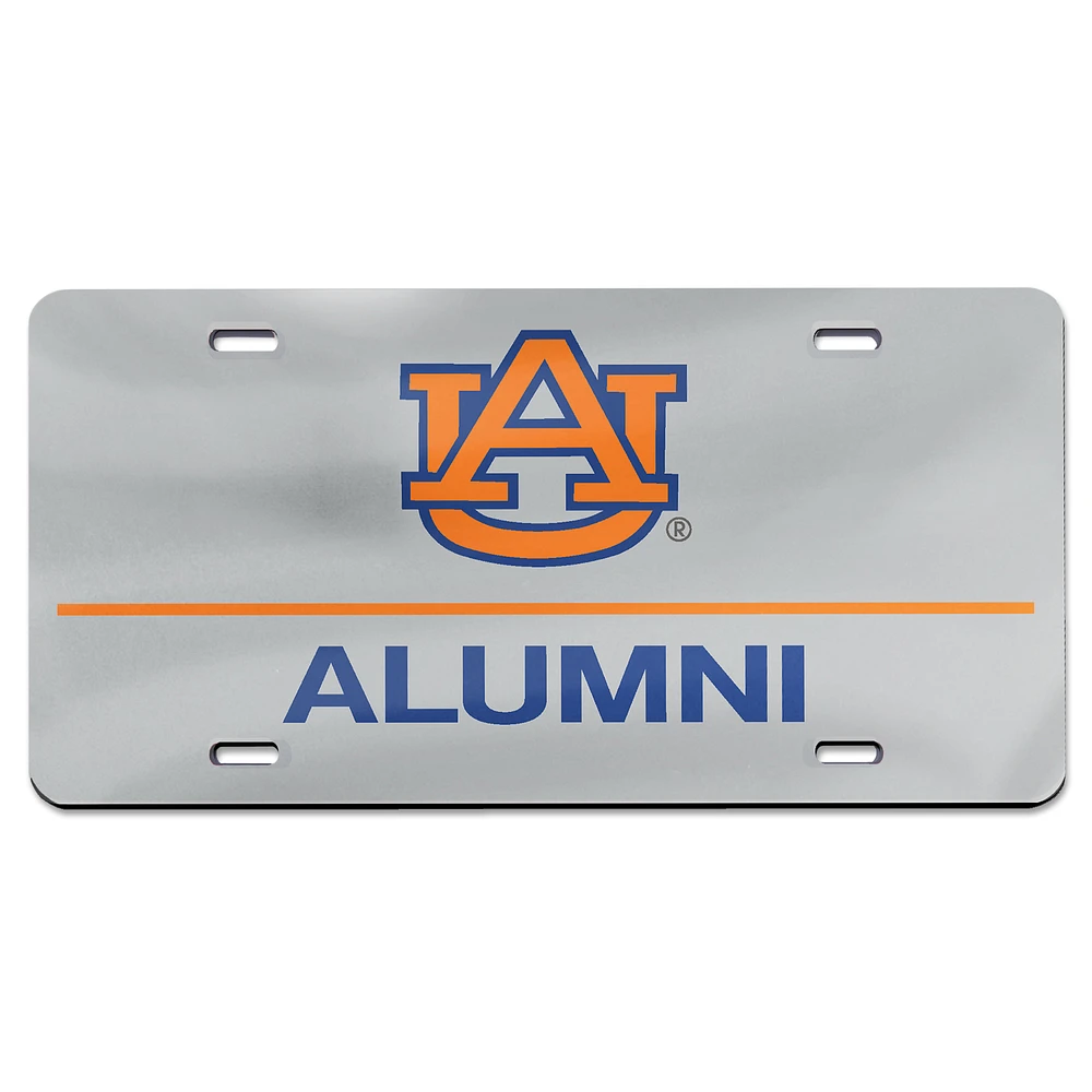 WinCraft Auburn Tigers Team Logo 29 Laser Cut Acrylic License Plate