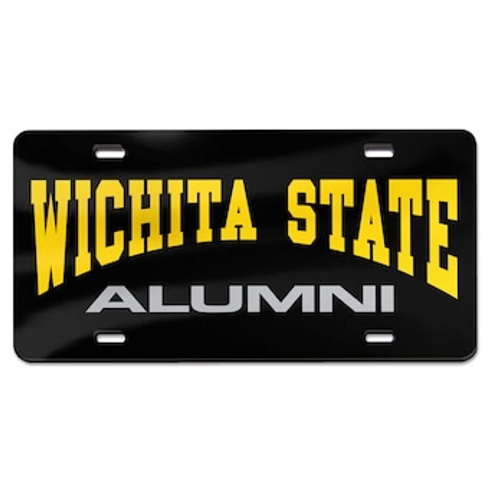 WinCraft Wichita State Shockers Alumni Laser Cut Acrylic License Plate