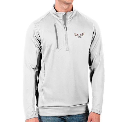 Men's Antigua Philadelphia Wings Generation Quarter-Zip Pullover Top
