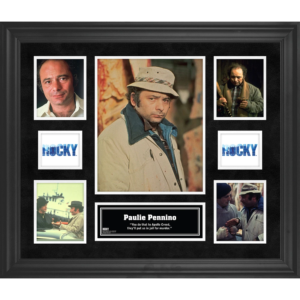 Paulie Pennino Rocky Framed 5-Photo Collage