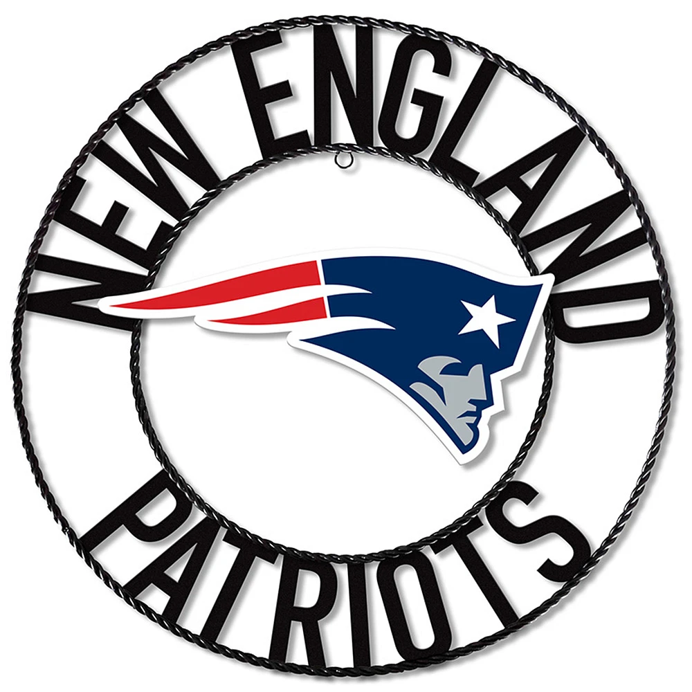 Imperial New England Patriots 24'' Wrought Iron Wall Art