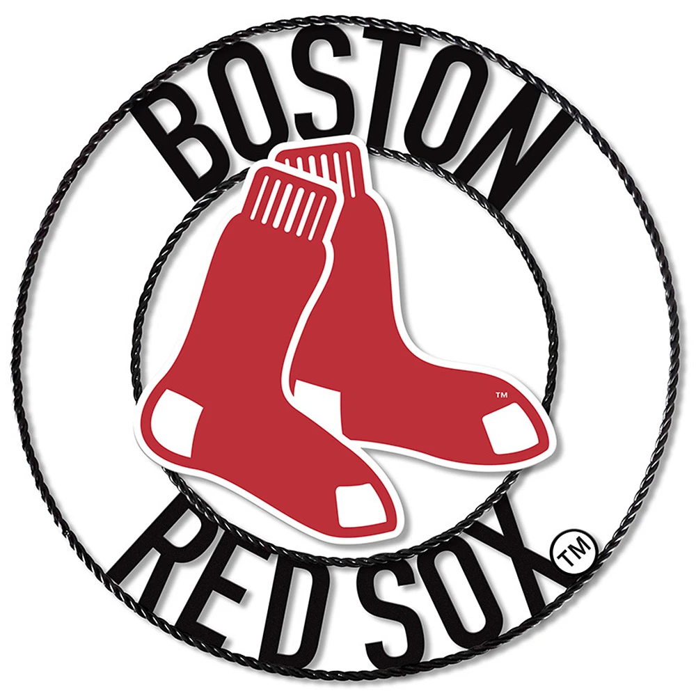 Imperial Boston Red Sox 24'' Wrought Iron Wall Art