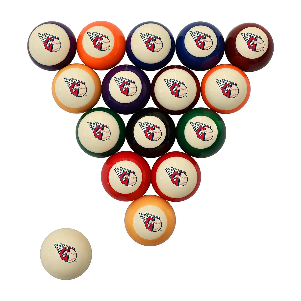 Imperial Cleveland Guardians Retro Billiard Ball Set