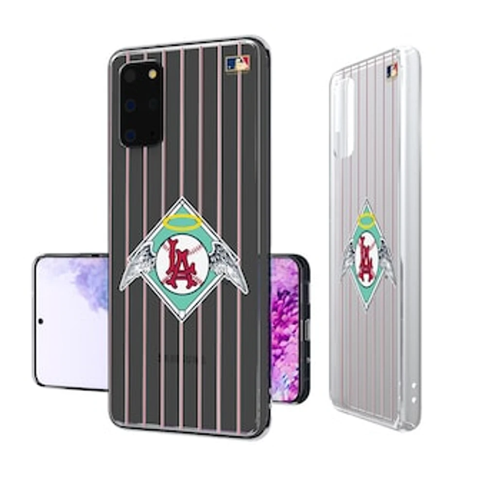 Los Angeles Angels 1961-1965 Cooperstown Pinstripe Galaxy Clear Case