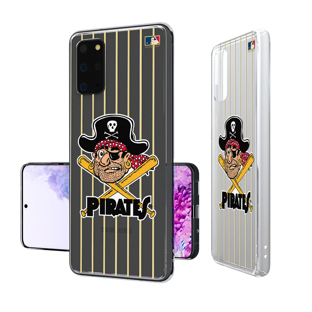 Pittsburgh Pirates 1958-1966 Cooperstown Pinstripe Galaxy Clear Case