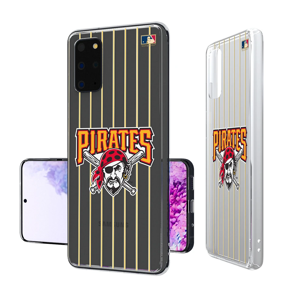 Pittsburgh Pirates - Cooperstown Pinstripe Galaxy Clear Case